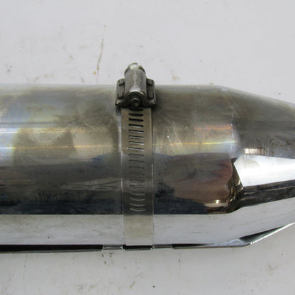Harley-Davidson OEM Stock CVO Dyna Slash Cut Muffler Chrome 80402-01
