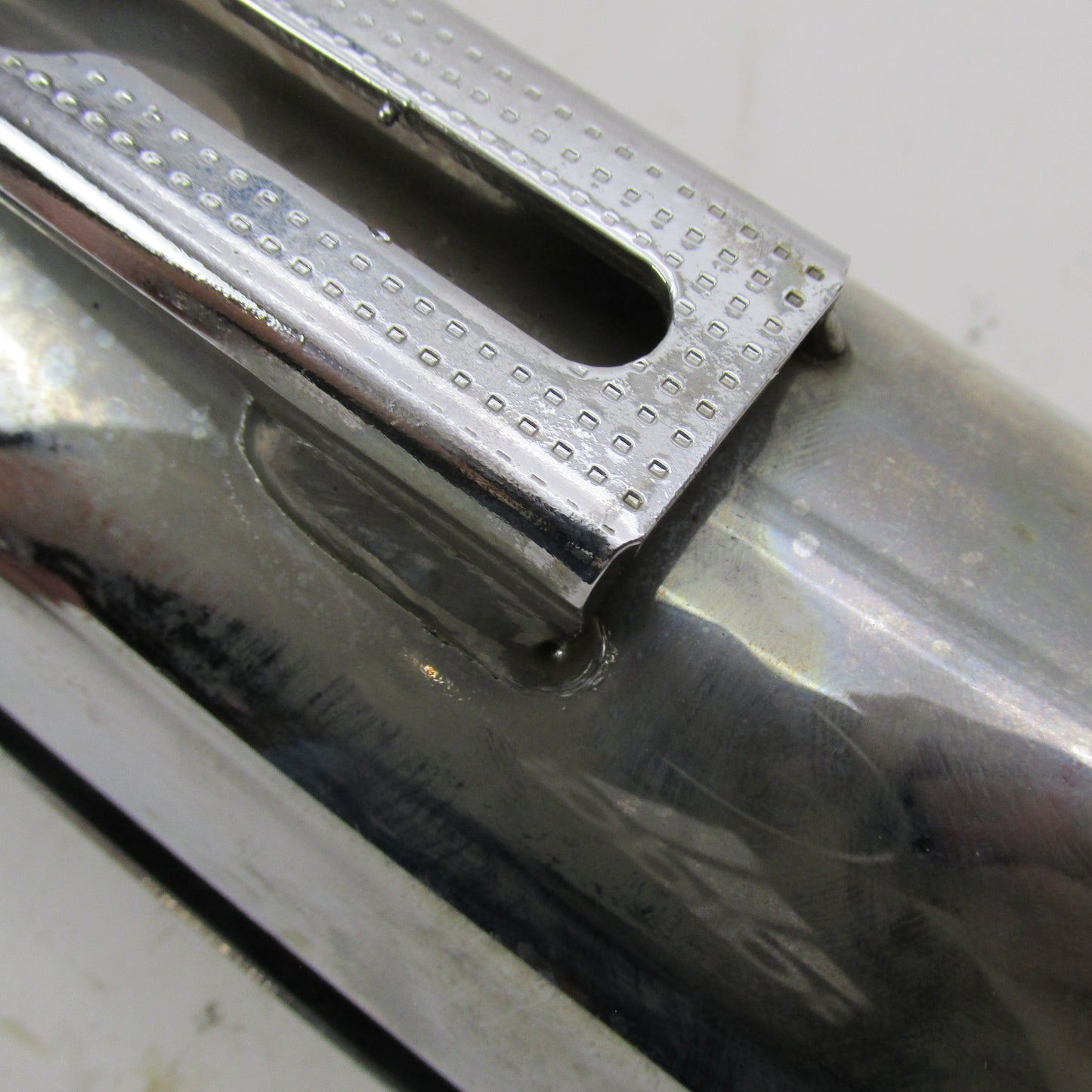 Harley-Davidson OEM Stock CVO Dyna Slash Cut Muffler Chrome 80402-01
