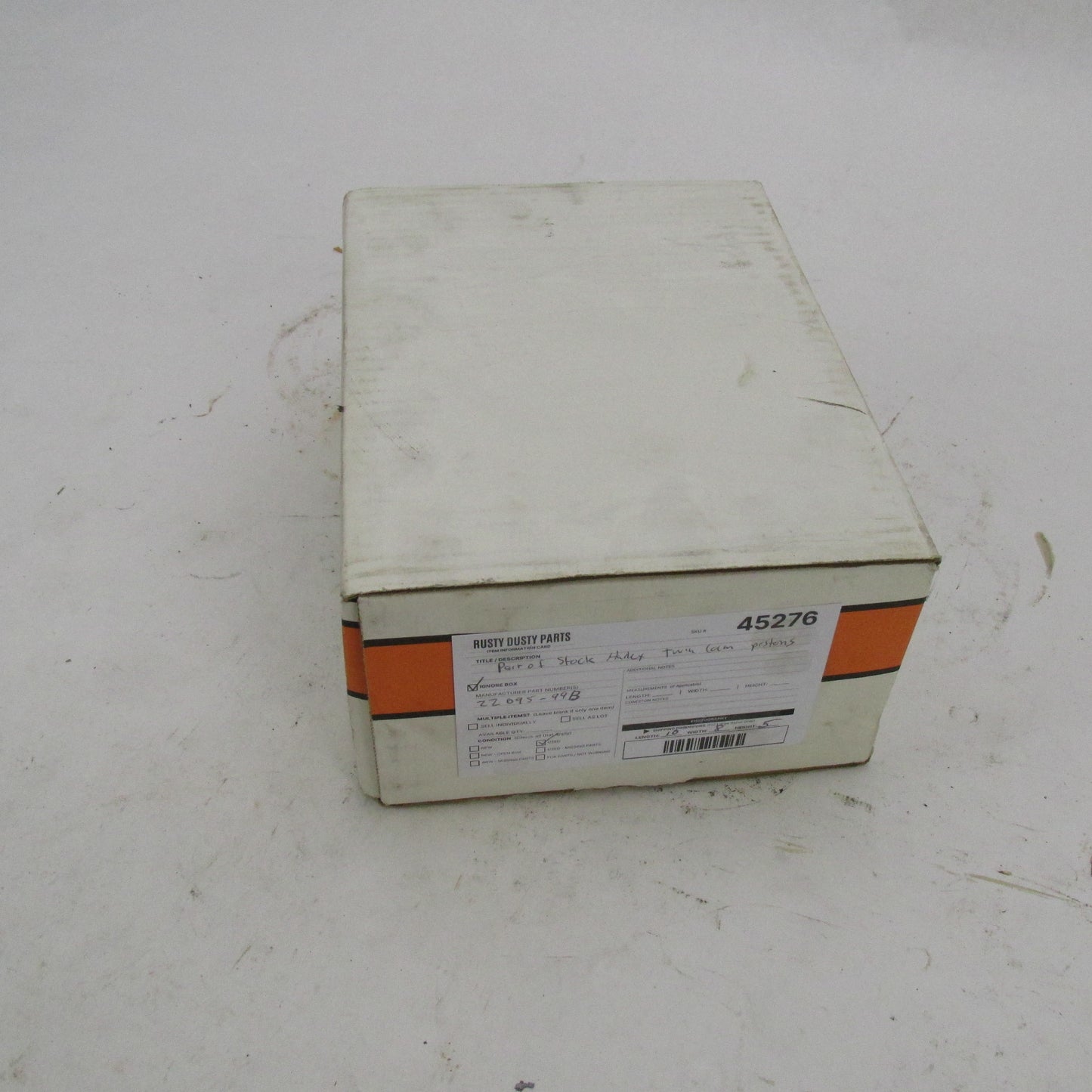Pair of Harley-Davidson OEM Stock 99-06 Twin Cam 88 Pistons STD Bore 2