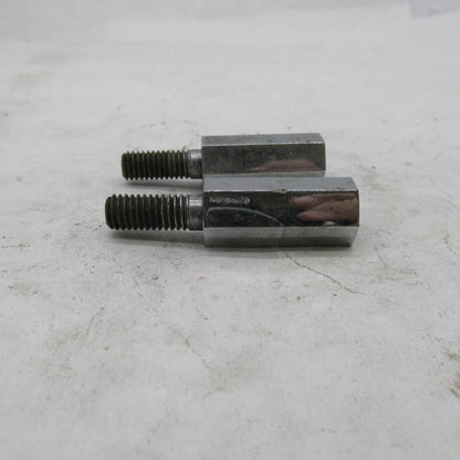 Pair of Harley Davidson OEM Chrome Lunch Box Oil Tank Mounting Studs 6