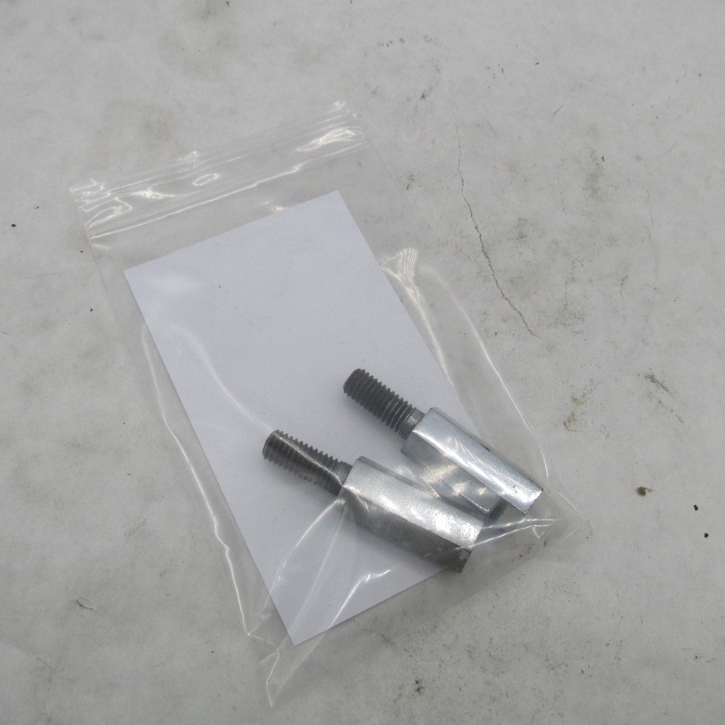Pair of Harley Davidson OEM Chrome Lunch Box Oil Tank Mounting Studs 6