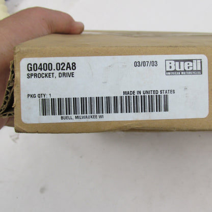 Buell OEM NIB 2003 XB 72-Tooth Rear Drive Sprocket Pulley G0400.02A8