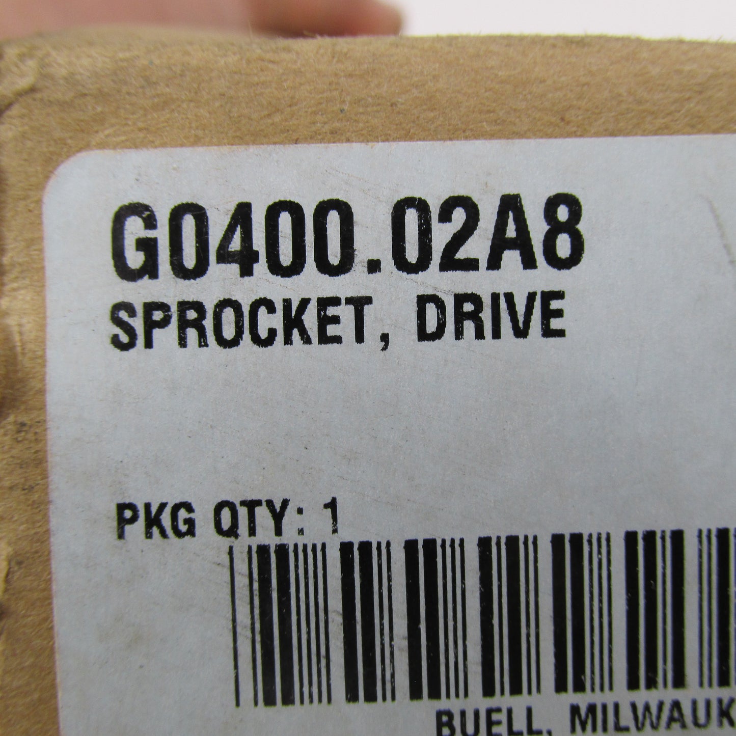 Buell OEM NIB 2003 XB 72-Tooth Rear Drive Sprocket Pulley G0400.02A8