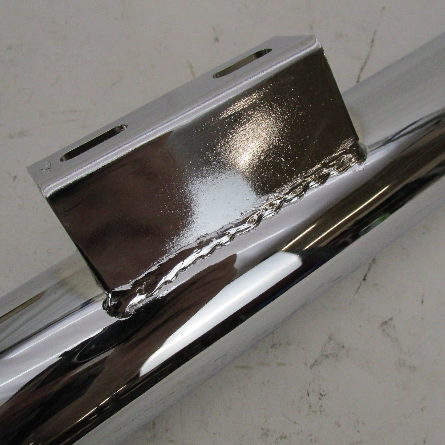 Vance & Hines Straightshots Harley Replacement Rear Muffler Chrome D56