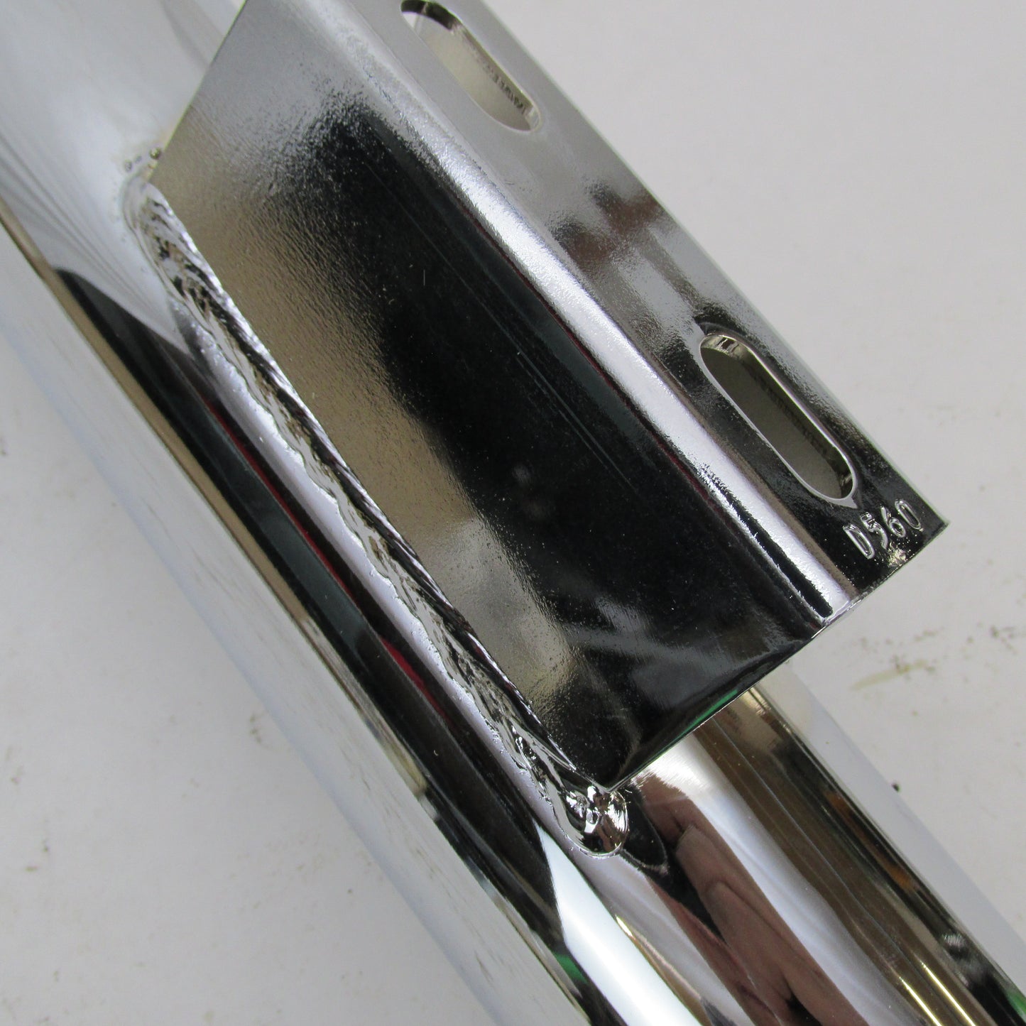 Vance & Hines Straightshots Harley Replacement Rear Muffler Chrome D56