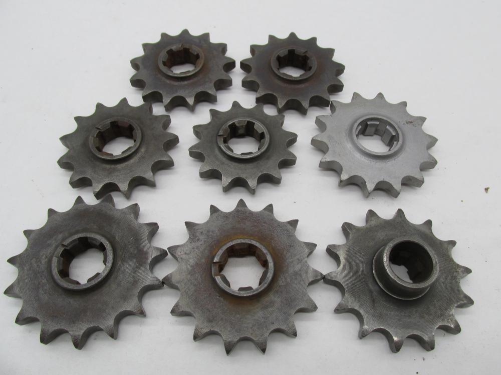 Mixed lot of 8 Harley Davidson Aermacchi Transmission Sprockets Gears