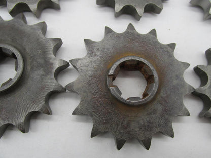 Mixed lot of 8 Harley Davidson Aermacchi Transmission Sprockets Gears