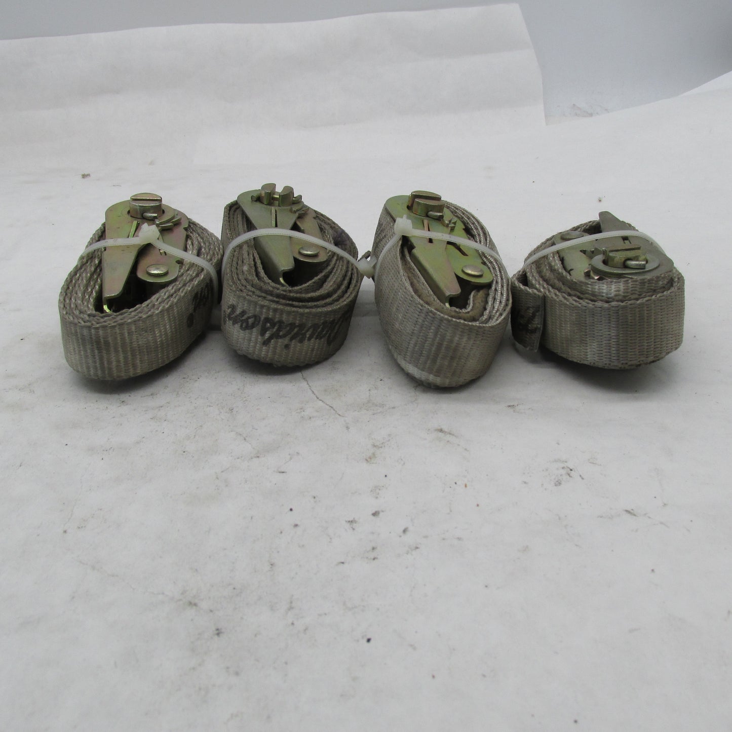 Lot of 4 Genuine Harley-Davidson Factory VTG Tie-Down Ratchet Straps