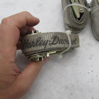 Lot of 4 Genuine Harley-Davidson Factory VTG Tie-Down Ratchet Straps