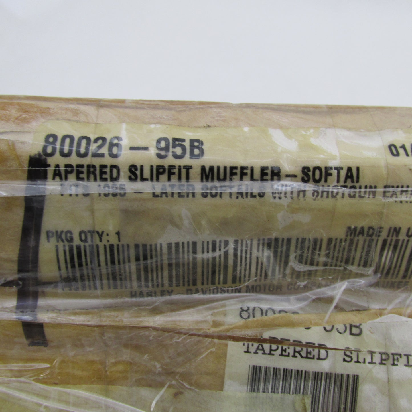 Harley Davidson Genuine Screamin Eagle NOS Tapered Slip Fit Mufflers 8
