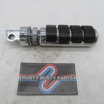 Single Harley Davidson Genuine ISO Adjustable Male Mount Footpeg DYNA
