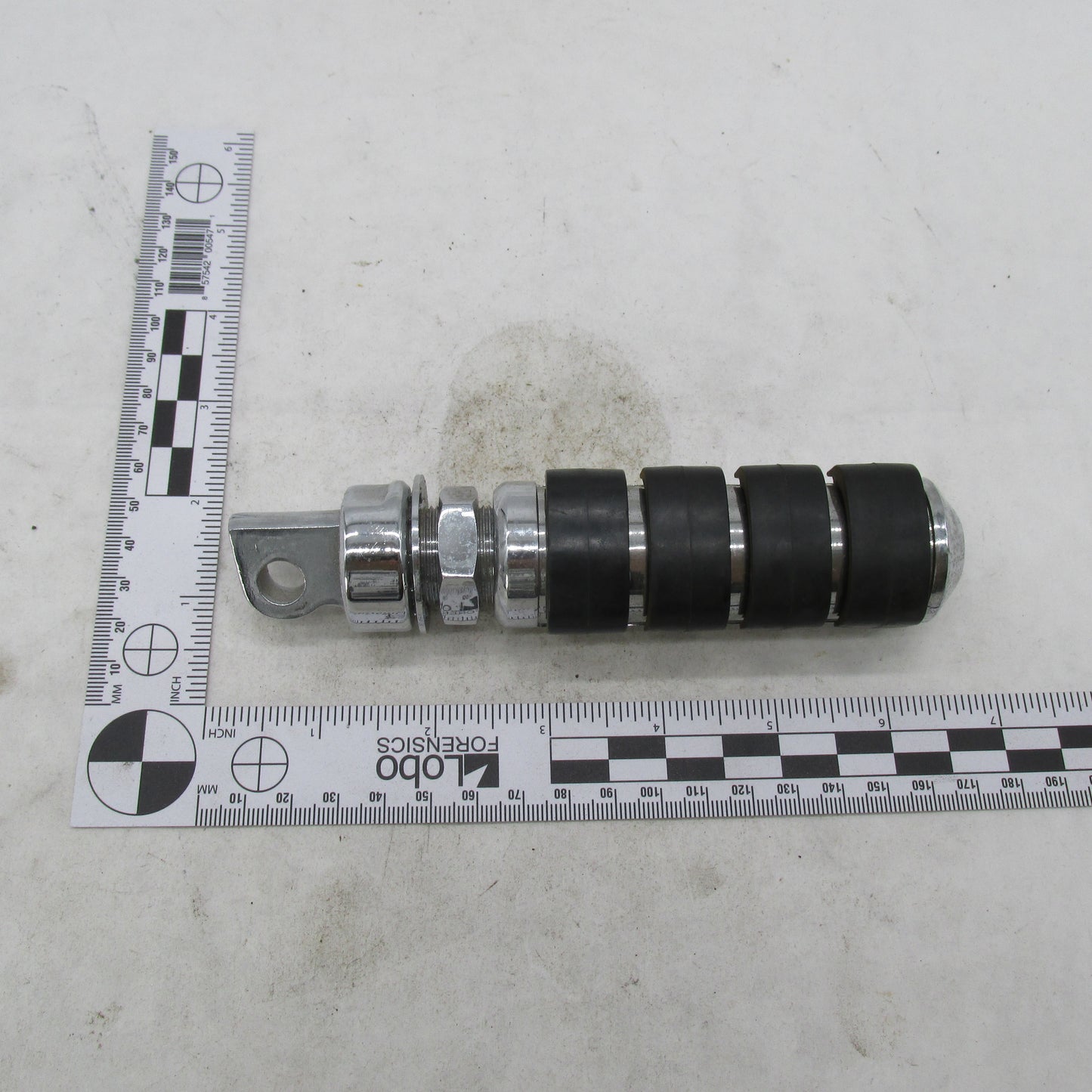 Single Harley Davidson Genuine ISO Adjustable Male Mount Footpeg DYNA