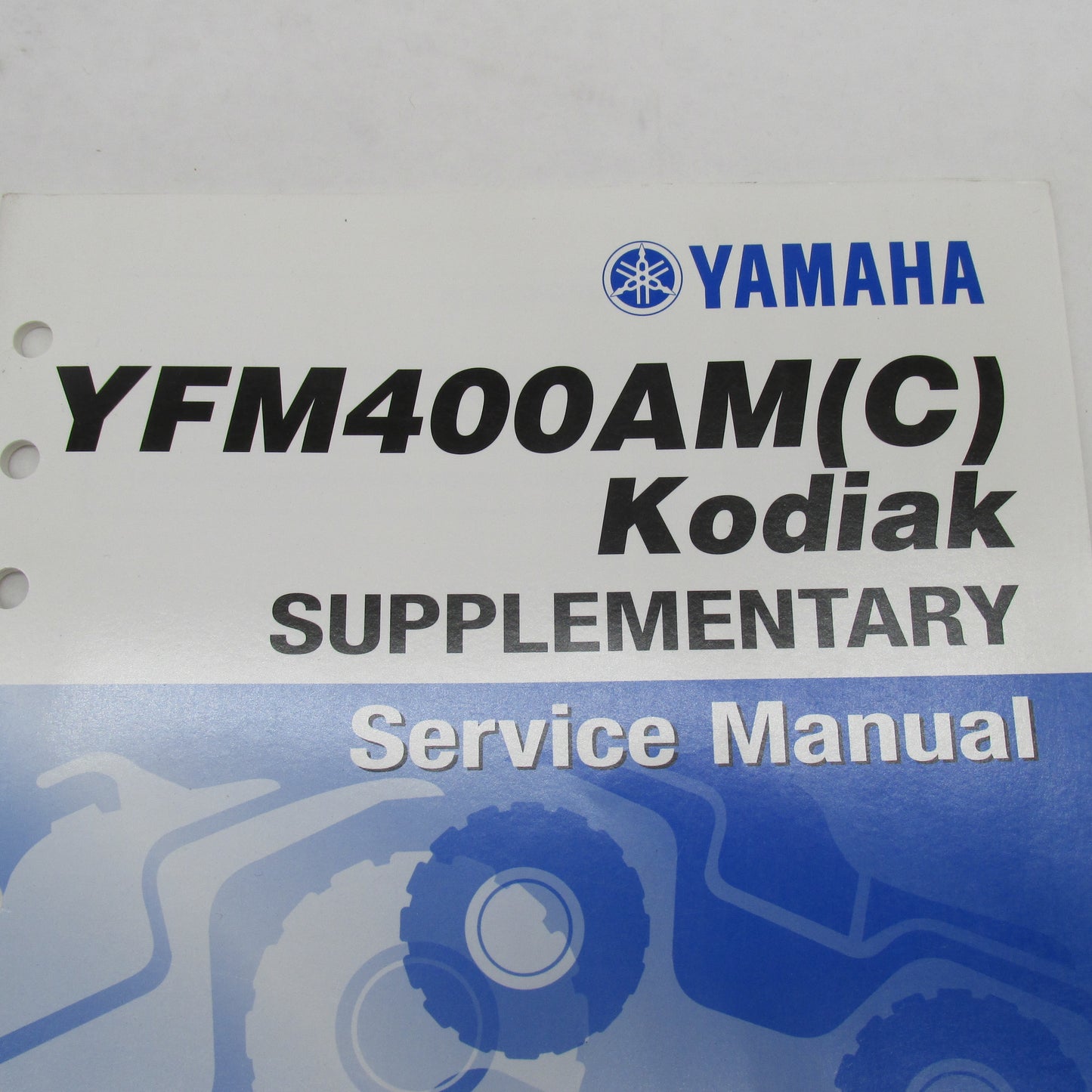 Yamaha YFM400AM(C) Supplementary Service Manual LIT-11616-13-39