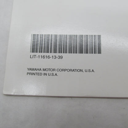 Yamaha YFM400AM(C) Supplementary Service Manual LIT-11616-13-39