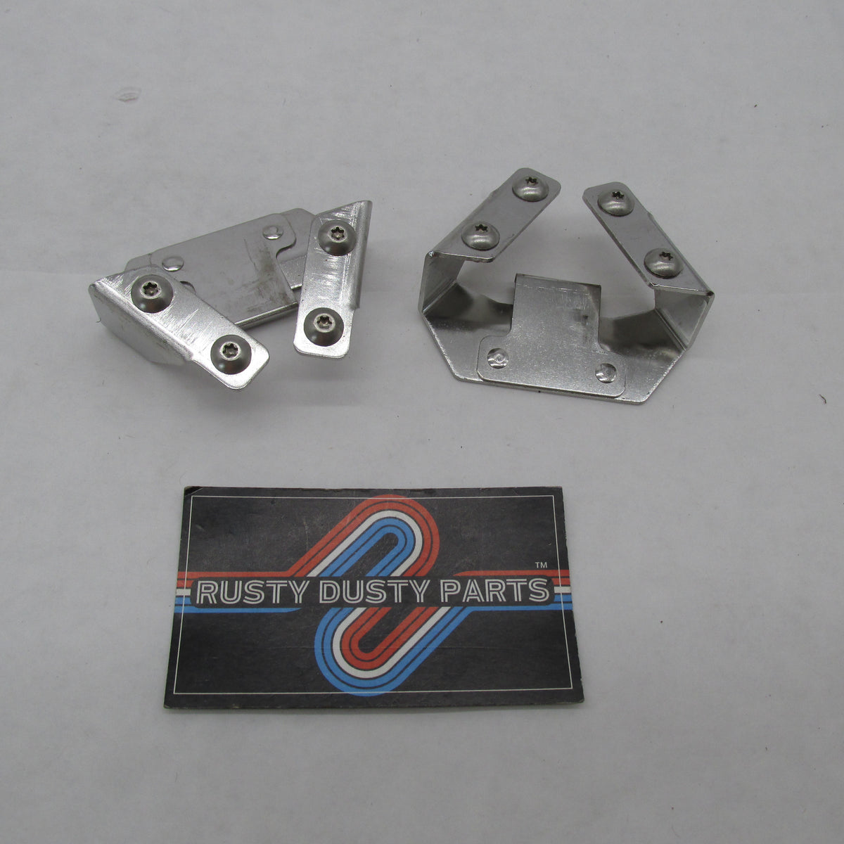 Pair of Harley Davidson OEM Saddlebag Latch Lock Catches Bracket 93-13