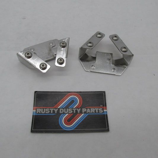 Pair of Harley Davidson OEM Saddlebag Latch Lock Catches Bracket 93-13