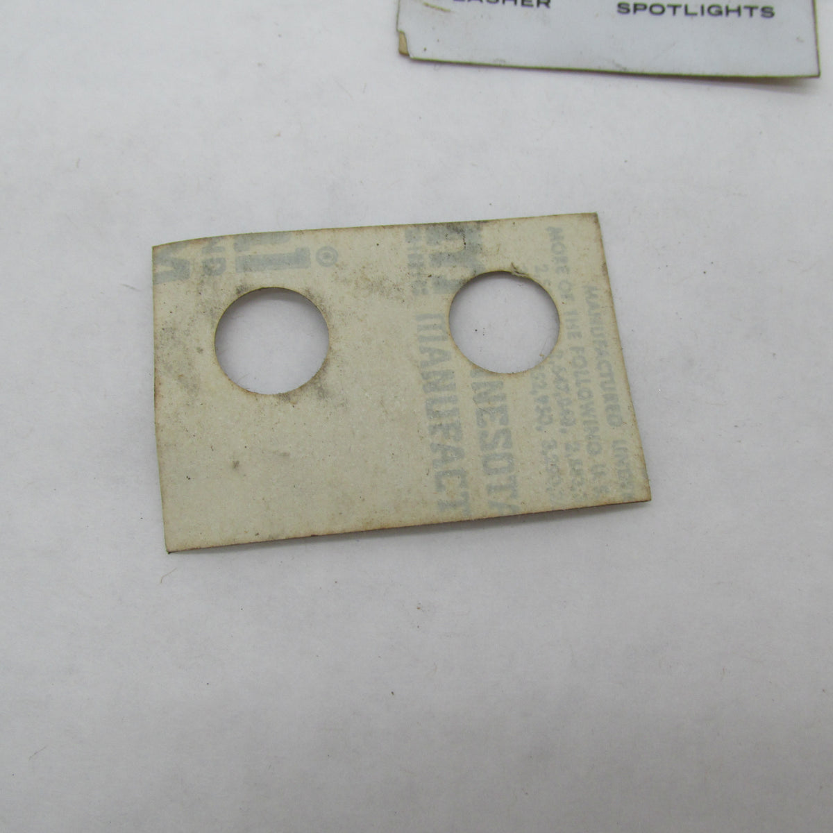 Pair of Harley Davidson OEM NOS Flasher Spot Lite Switch Plate Decals