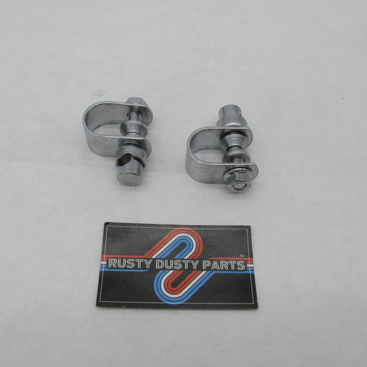 Pair of Harley Davidson Universal " Motorcycle Mirror Mounting Clamps