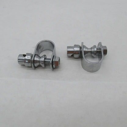 Pair of Harley Davidson Universal " Motorcycle Mirror Mounting Clamps
