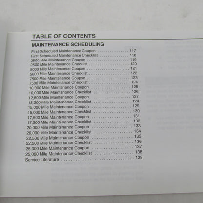 Buell Blast 2000 Owner's Manual Official Factory Manual 99476-00Y