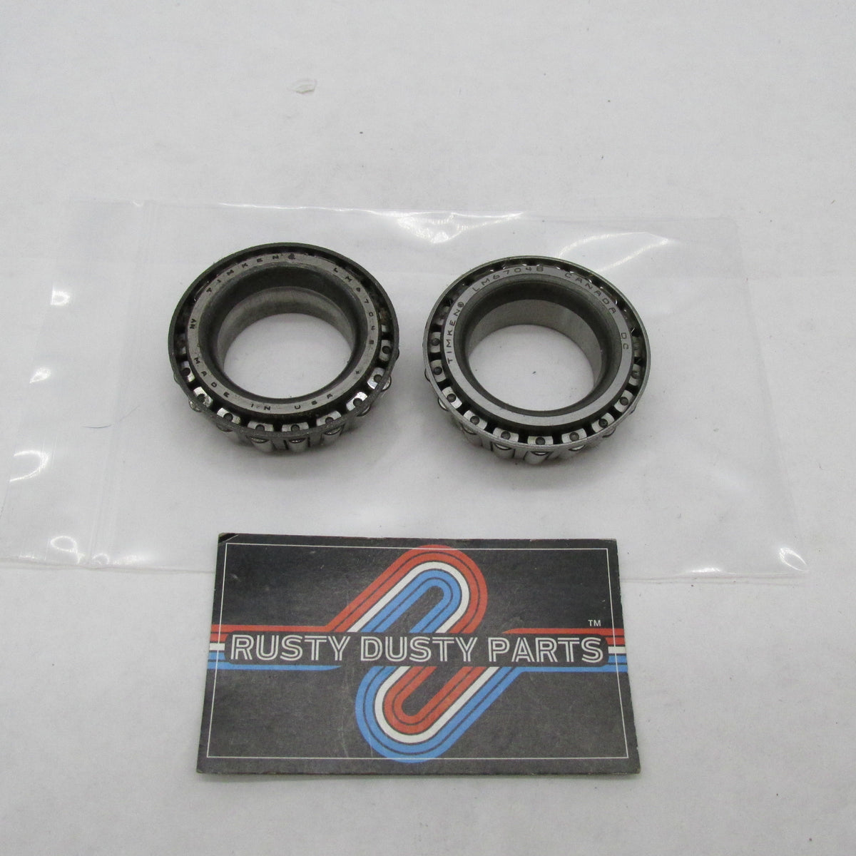 Lot of 2 Timken OEM 1-¼" Tapered Roller Wheel Bearing Assembly Cones
