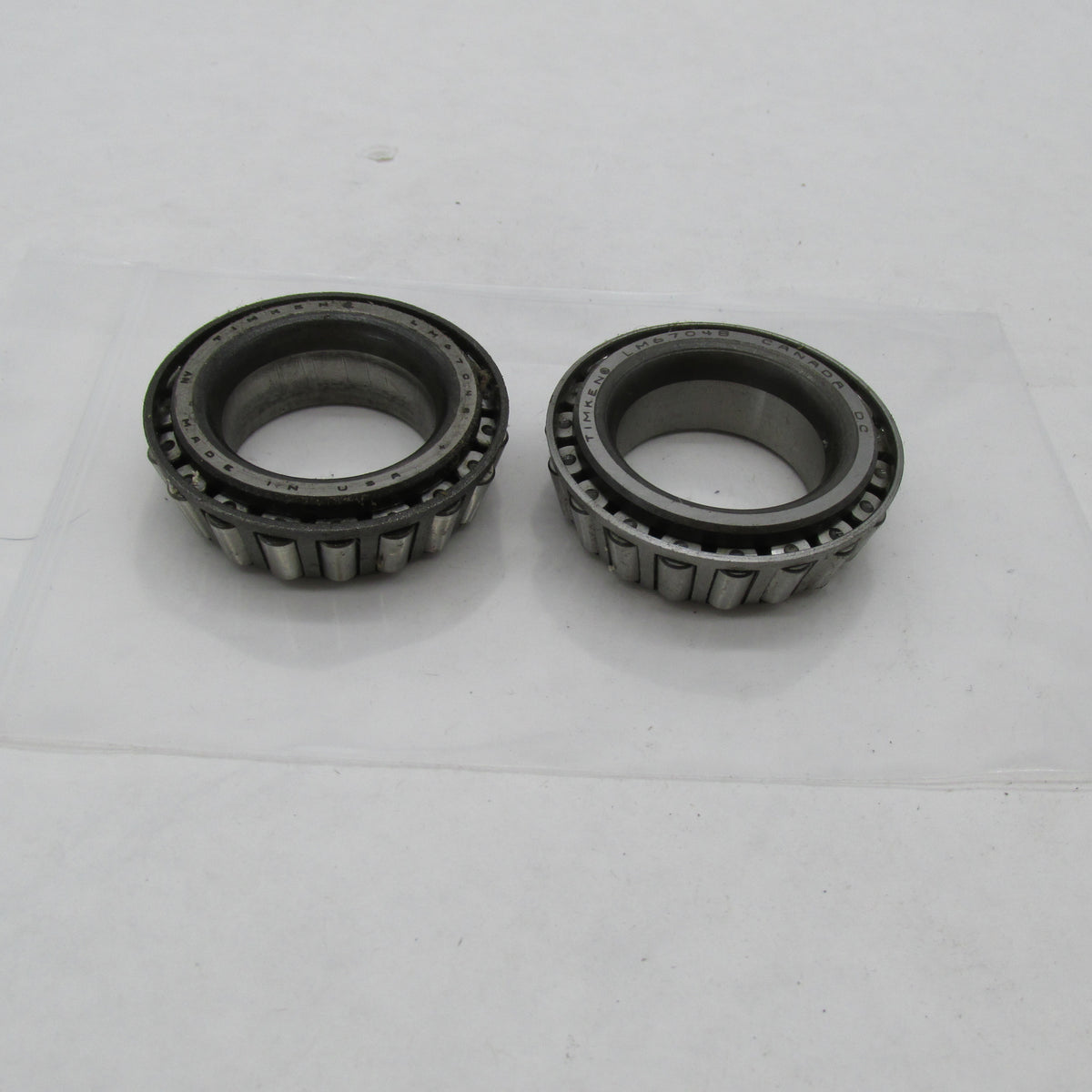 Lot of 2 Timken OEM 1-¼" Tapered Roller Wheel Bearing Assembly Cones