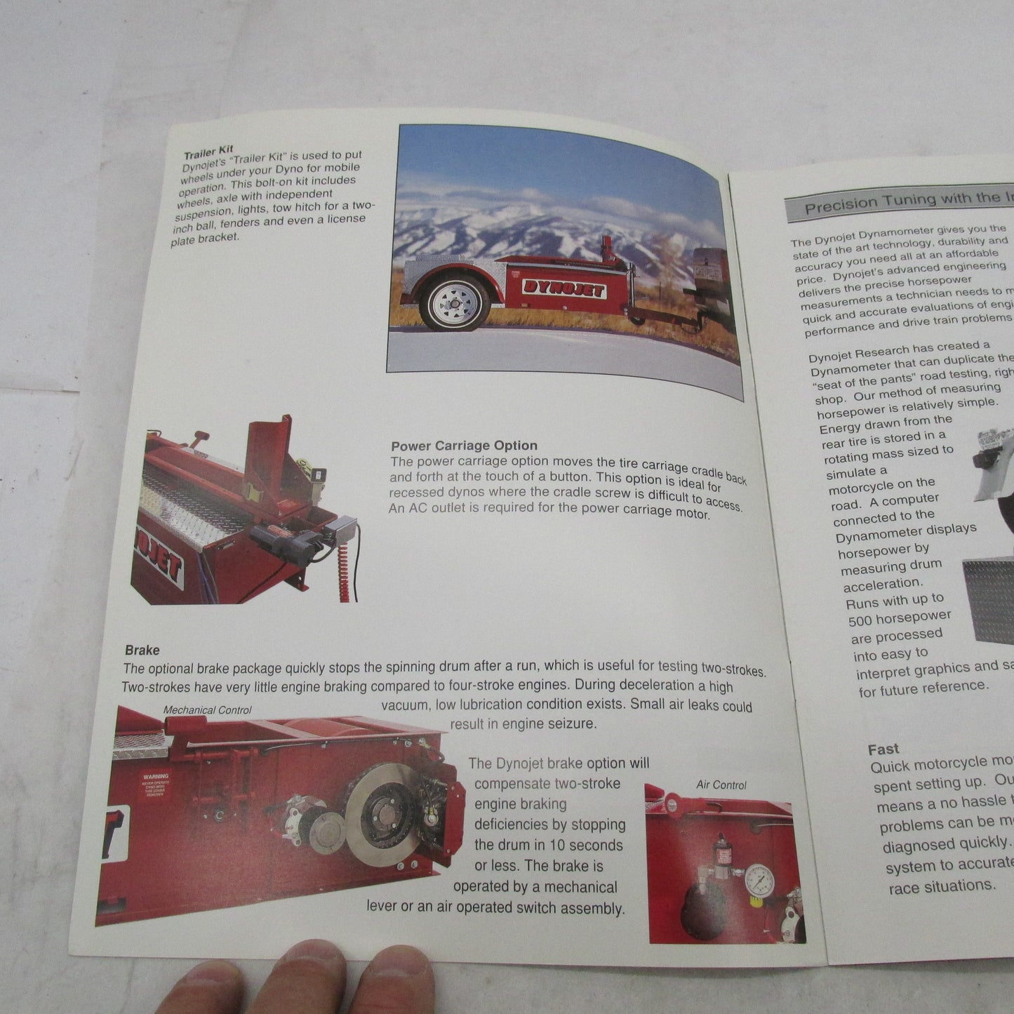 Vintage Harley Davidson 1981 AMF Police Motorcycles Brochure
