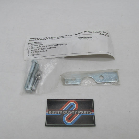 Kuryakyn OEM Installation Kit for XL 84+ Rear Master Cylinder Cover Sp