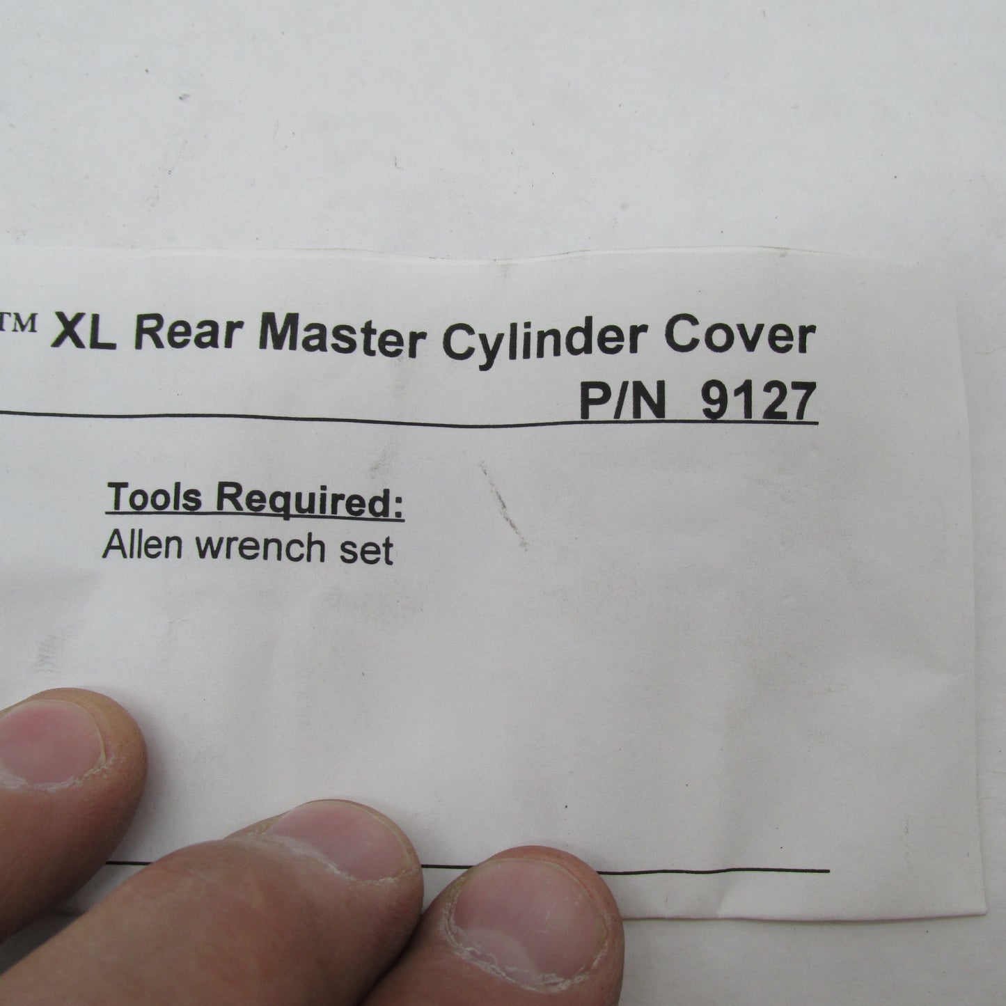 Kuryakyn OEM Installation Kit for XL 84+ Rear Master Cylinder Cover Sp