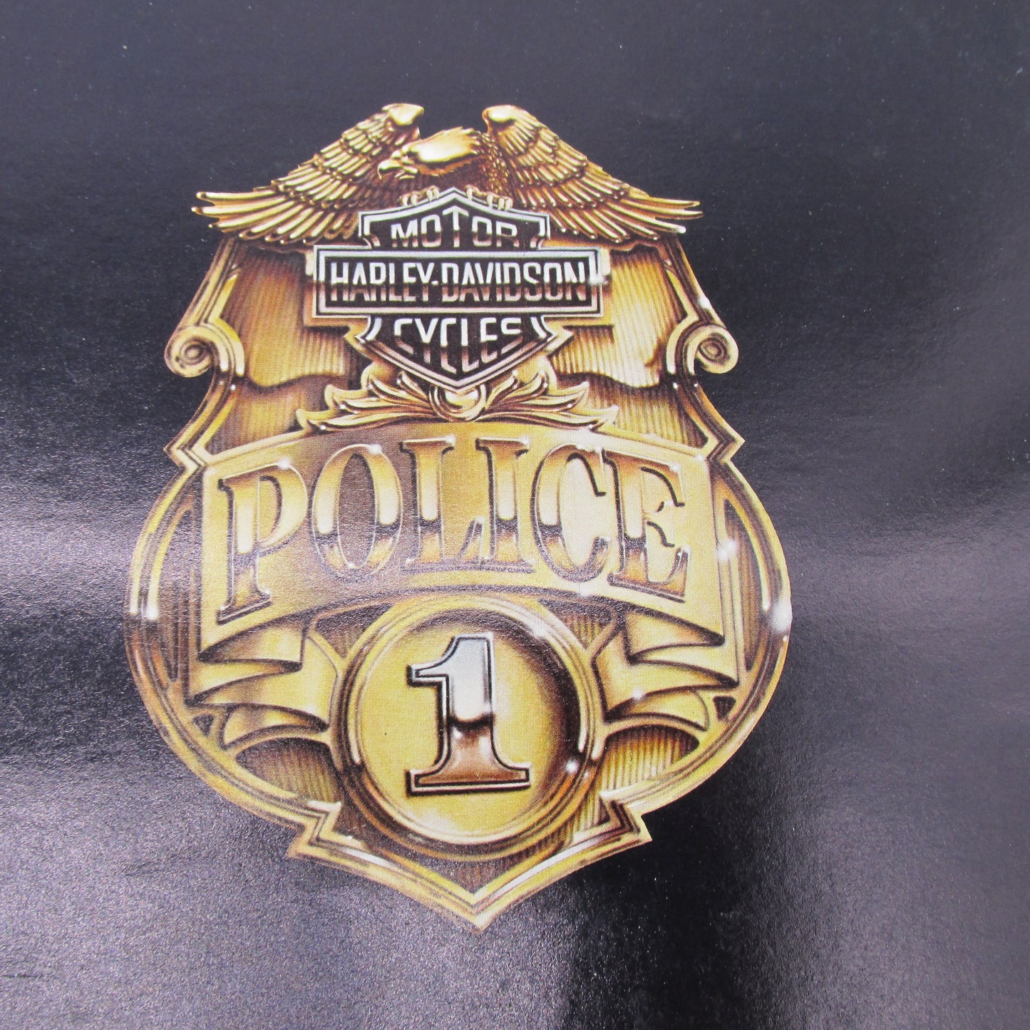 Vintage Harley Davidson 1981 AMF Police Motorcycles Brochure