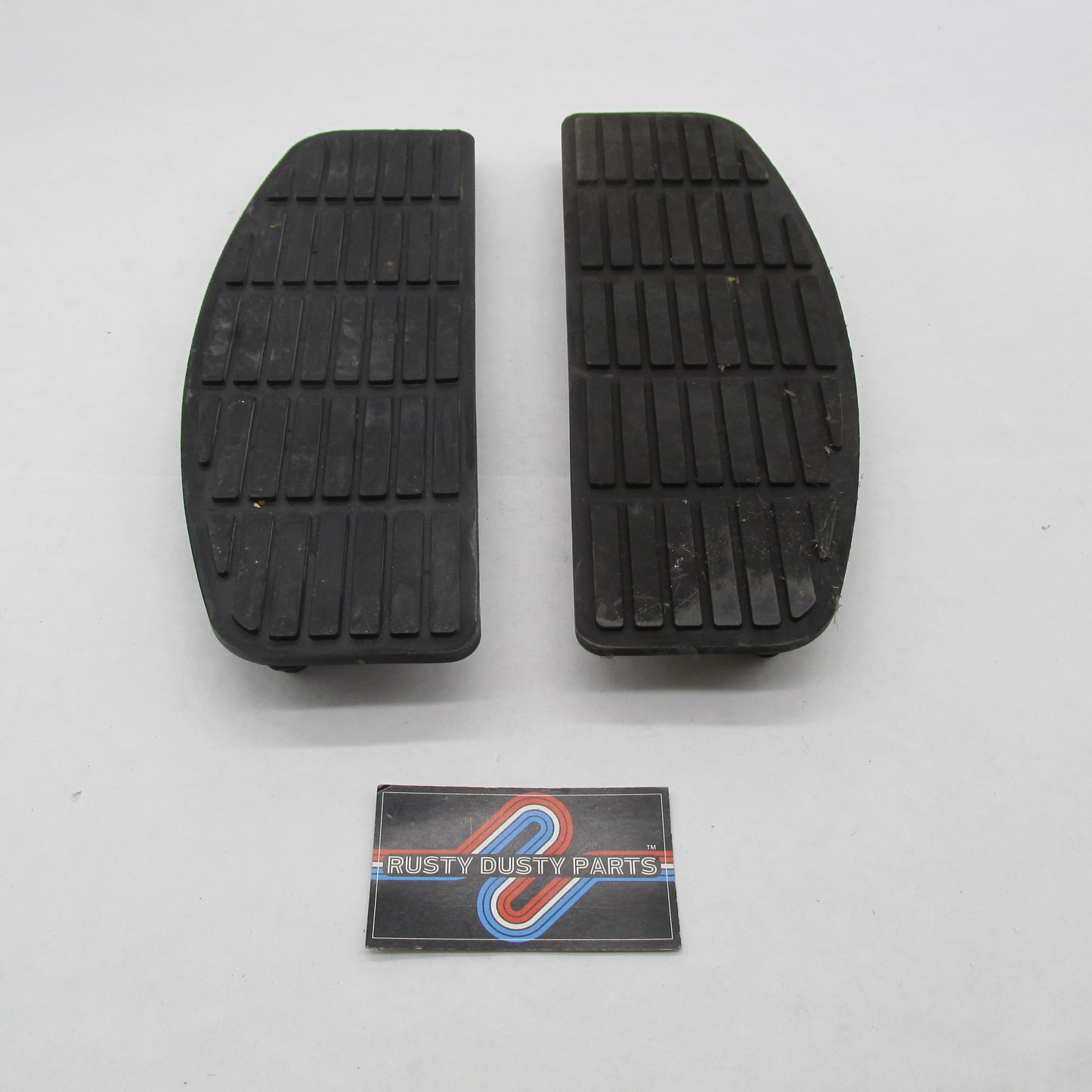 Pair of Harley Davidson Genuine Floorboard Footboard Rubber Inserts 50