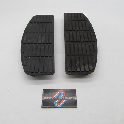 Pair of Harley Davidson Genuine Floorboard Footboard Rubber Inserts 50