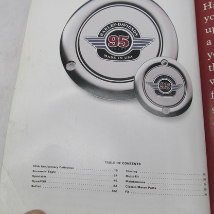 Harley Davidson 1998 Genuine Motor Accessories & Genuine Motor Parts C