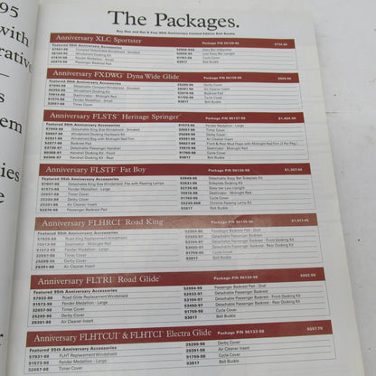 Harley Davidson 1998 Genuine Motor Accessories & Genuine Motor Parts C
