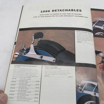 Harley Davidson 1996 Genuine Motor Accessories & Parts Catalog 99557-9