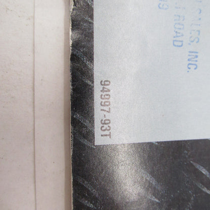 Harley Davidson 1993 Eagle Iron Parts & Accessories Catalog 94997-93T