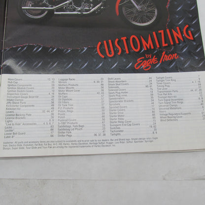 Harley Davidson 1993 Eagle Iron Parts & Accessories Catalog 94997-93T