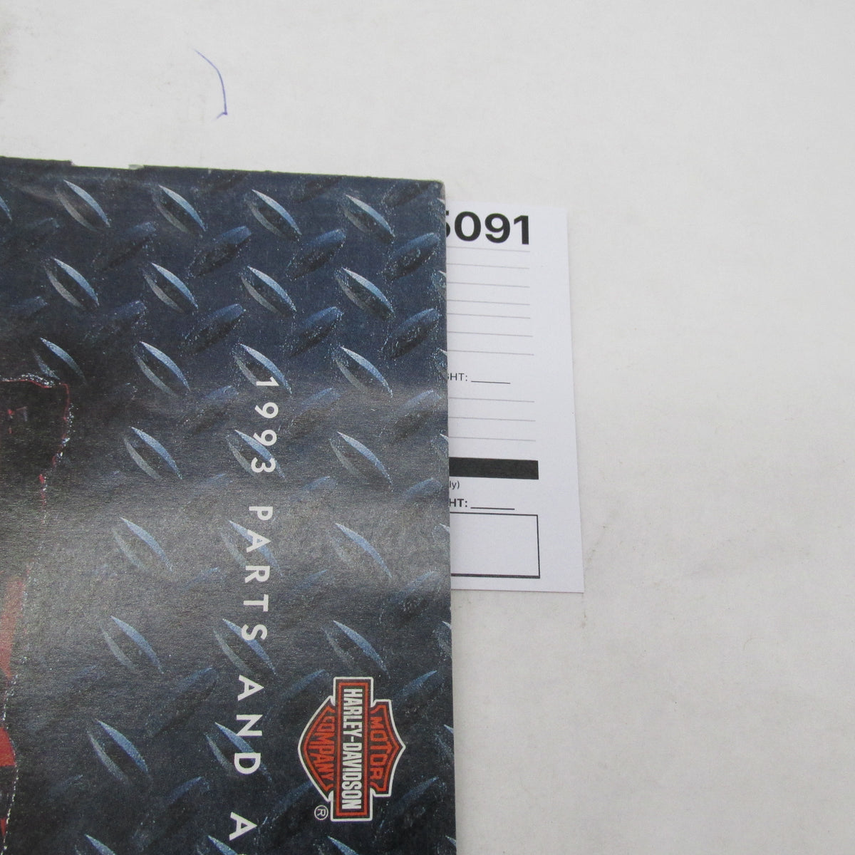Harley Davidson 1993 Eagle Iron Parts & Accessories Catalog 94997-93T