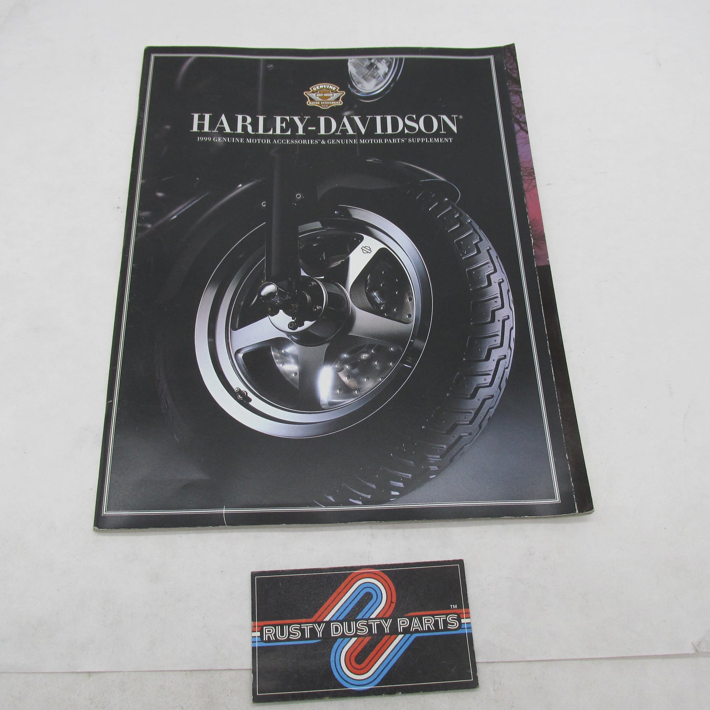 Harley Davidson 1999 Genuine Motor Accessories & Parts Catalog 99566-9