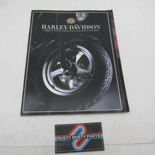 Harley Davidson 1999 Genuine Motor Accessories & Parts Catalog 99566-9
