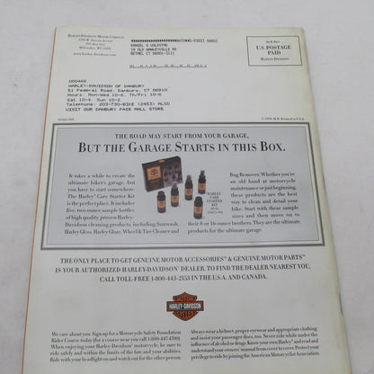Harley Davidson 1999 Genuine Motor Accessories & Parts Catalog 99566-9