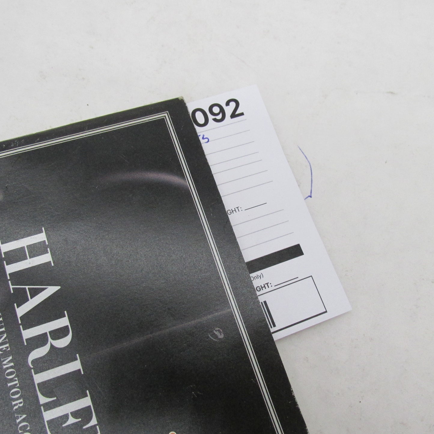 Harley Davidson 1999 Genuine Motor Accessories & Parts Catalog 99566-9