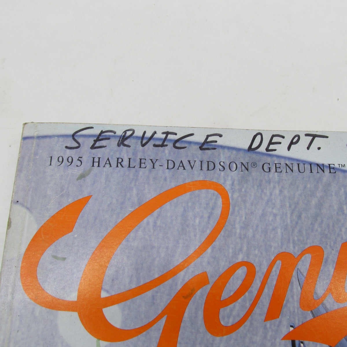 Harley Davidson 1995 Genuine Motor Accessories & Parts Catalog 99557-9