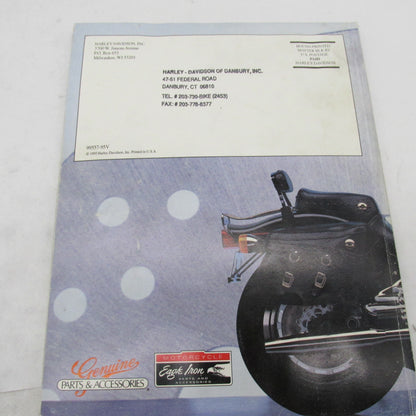 Harley Davidson 1995 Genuine Motor Accessories & Parts Catalog 99557-9
