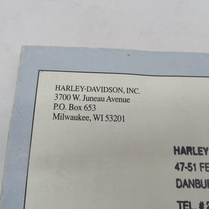 Harley Davidson 1995 Genuine Motor Accessories & Parts Catalog 99557-9