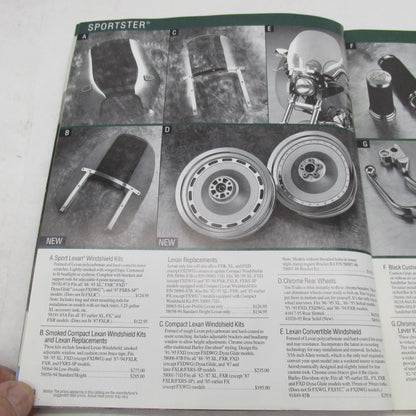 Harley Davidson 1995 Genuine Motor Accessories & Parts Catalog 99557-9