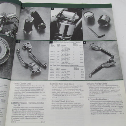 Harley Davidson 1995 Genuine Motor Accessories & Parts Catalog 99557-9