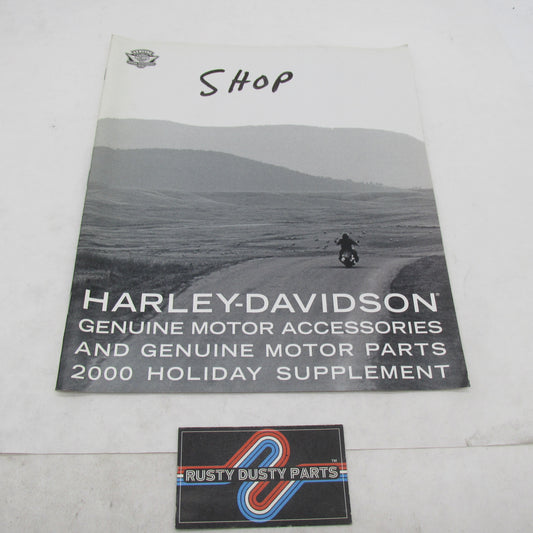 Harley Davidson 2000 Genuine Motor Access. & Parts Holiday Supplement