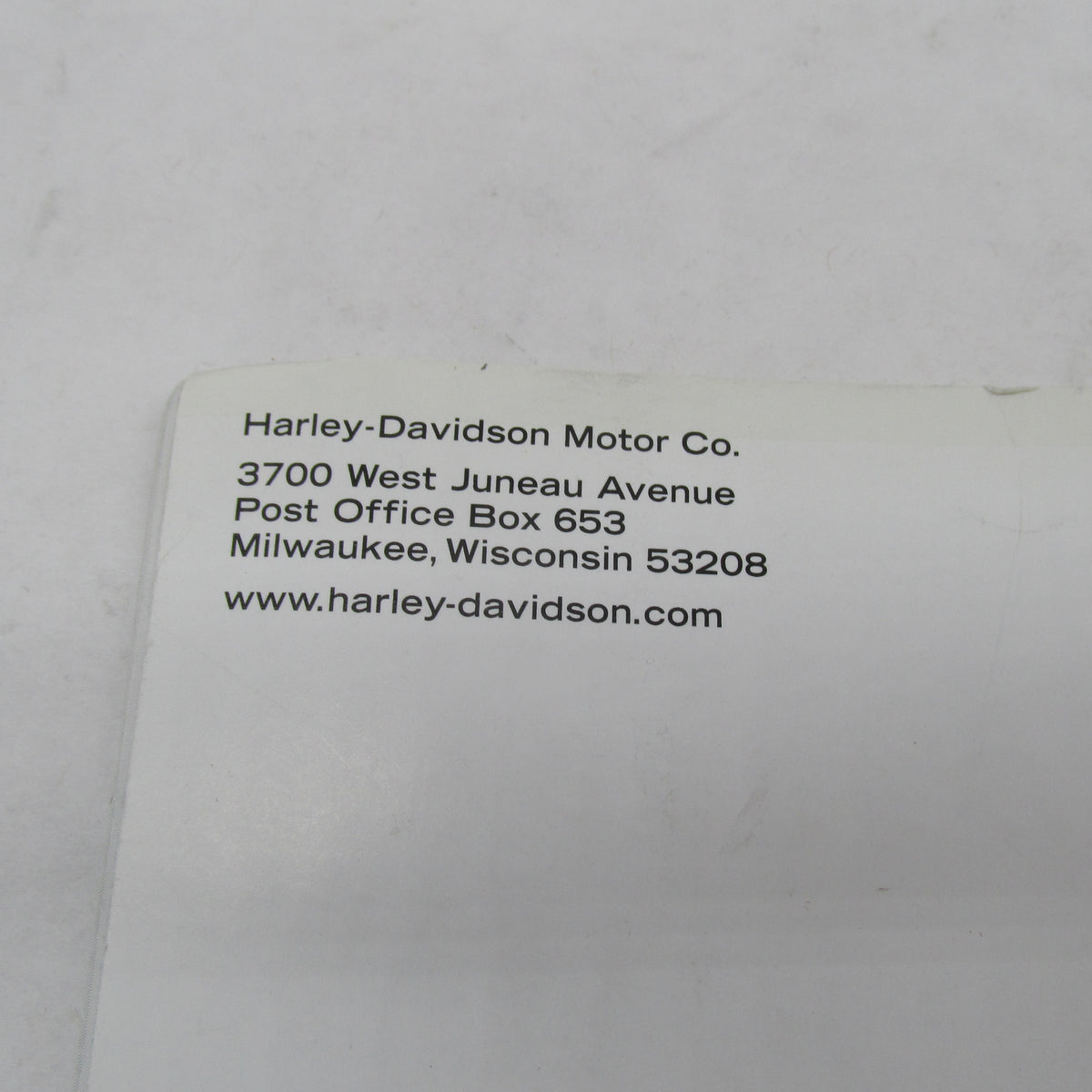 Harley Davidson 2000 Genuine Motor Access. & Parts Holiday Supplement