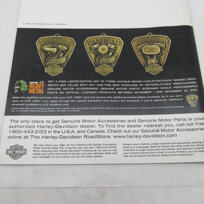Harley Davidson 2000 Genuine Motor Access. & Parts Holiday Supplement